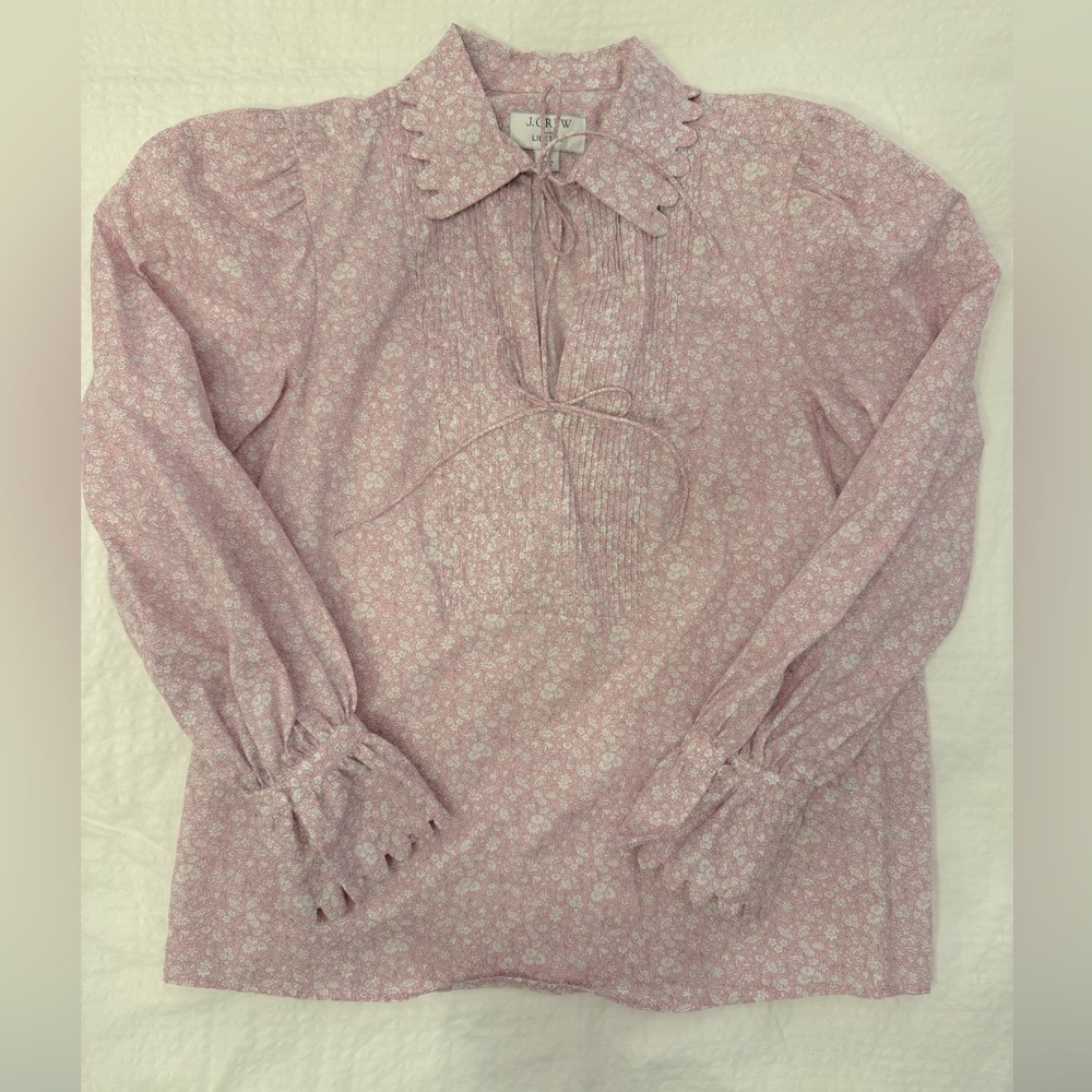 J. Crew Liberty Floral Blouse